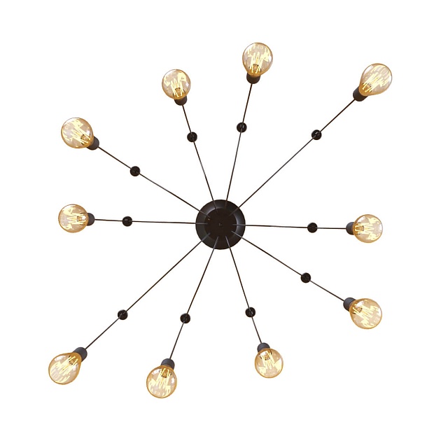 Подвесная люстра Spider Loft1162/10 изображение 5 Подвесная люстра Spider Loft1162/10 Фото № 5