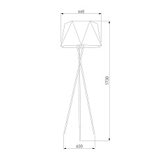 Торшер TK Lighting 3110 Ivo 1