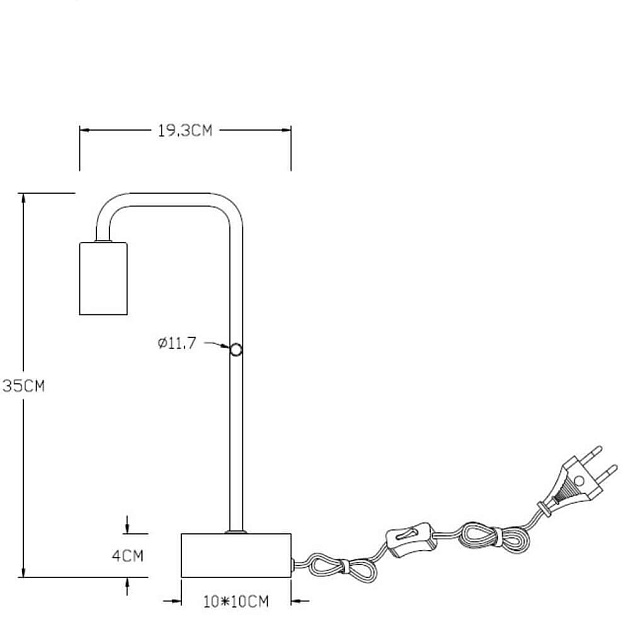 Настольная лампа Lucide Lorin 45565/01/30 Фото № 3