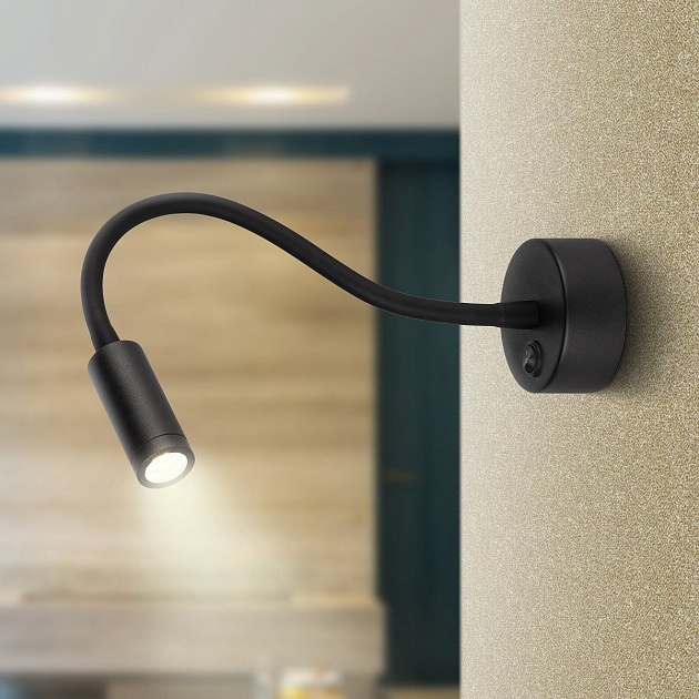 Настенный светодиодный светильник ЭРА WL 33 BK Б0056391 изображение 6 Настенный светодиодный светильник ЭРА WL 33 BK Б0056391 Фото № 6