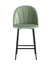 Полубарный стул Stool Group Логан велюр фисташковый AV 413-B18-08(PP) 2