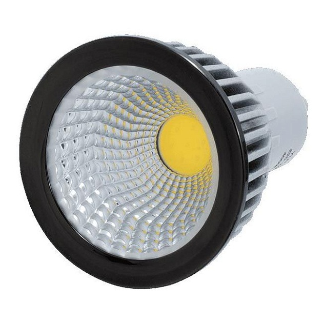 Лампочка светодиодная DesignLed GU10 6W 4000K прозрачная 002356 изображение Лампочка светодиодная DesignLed GU10 6W 4000K прозрачная 002356 Фото №