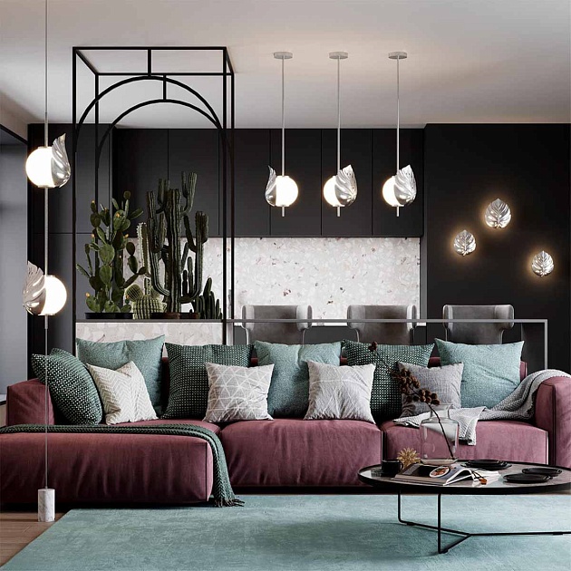 Подвесной светильник Odeon Light Modern Jungle 4865/1 изображение 5 Подвесной светильник Odeon Light Modern Jungle 4865/1 Фото № 5