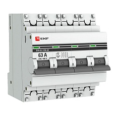 Выключатель нагрузки 4P 63А ВН-63 EKF PROxima SL63-4-63-pro