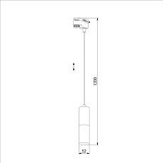 Трековый светильник TK Lighting 4403 Tracer Black Gold 2