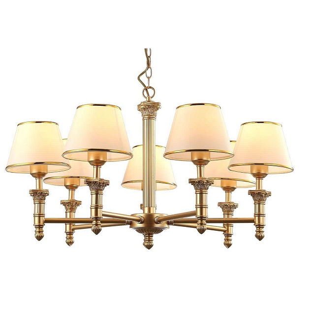 Подвесная люстра Arte Lamp Liguria A9185LM-7SG Фото № 4