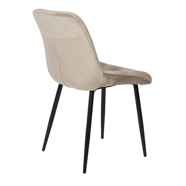 Кухонный стул AksHome Asrta бежевый, велюр 70483 изображение 5 Кухонный стул AksHome Asrta бежевый, велюр 70483 Фото № 5