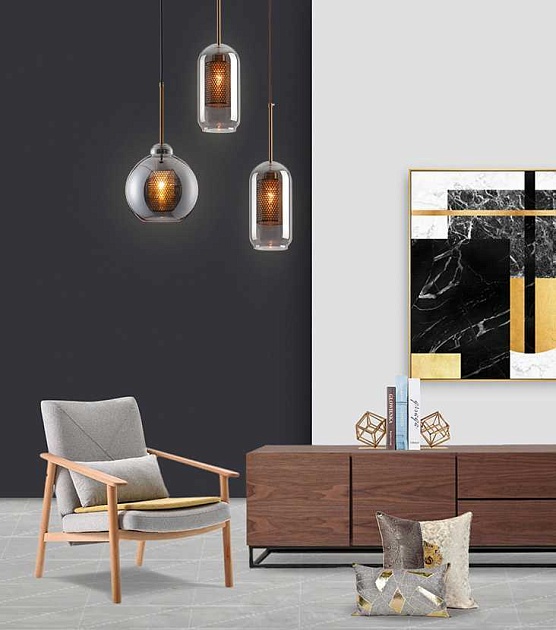 Подвесной светильник Imperium Loft Catch Smoky 224328-23 изображение 7 Подвесной светильник Imperium Loft Catch Smoky 224328-23 Фото № 7