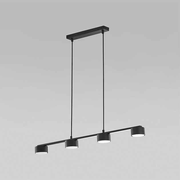 Подвесная люстра TK Lighting 6244 Dallas Black Фото № 