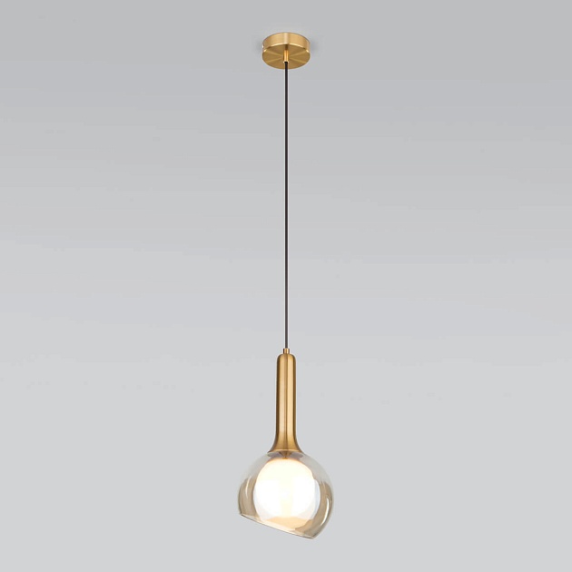 Подвесной светильник Eurosvet Fantasy 50188/1 янтарный Фото № 3