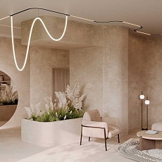 Угловой коннектор для магнитного однофазного трека Maytoni Technical Exility TRA044-angle-W 5