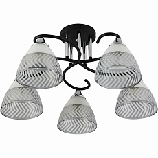 Потолочная люстра Reluce 11391-0.3-05B BK+CR 3