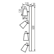 Спот Kanlux SEMPRA EL-4I B-SR 33097 1