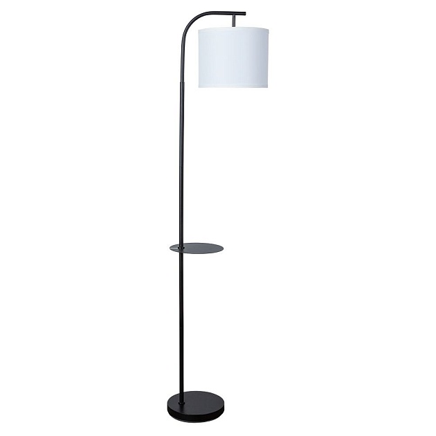 Торшер Arte Lamp Connor A4053PN-1BK Фото № 