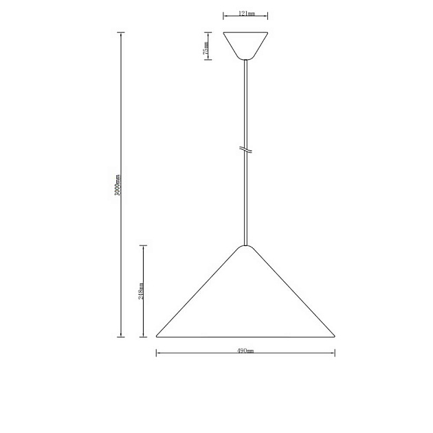Подвесной светильник Milosh Tendence KAMELIYA 0913PL-1WT изображение 2 Подвесной светильник Milosh Tendence KAMELIYA 0913PL-1WT Фото № 2