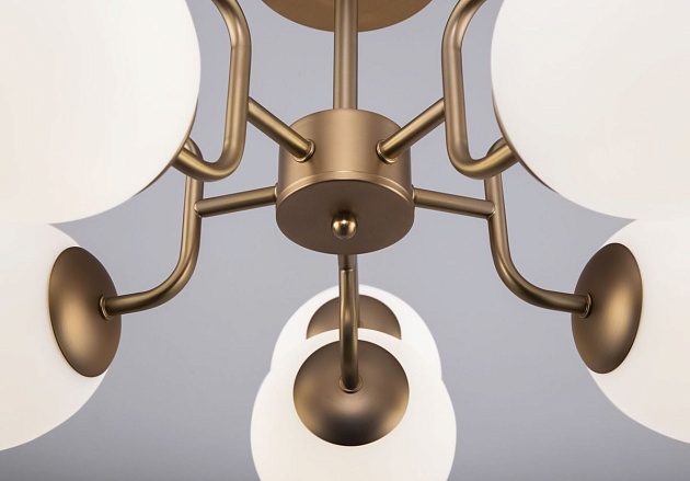 Потолочная люстра Maytoni Erich MOD221PL-10G Фото № 2