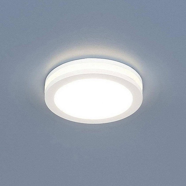 Встраиваемый светодиодный светильник Elektrostandard DSKR80 5W 3300K a030554 Фото № 