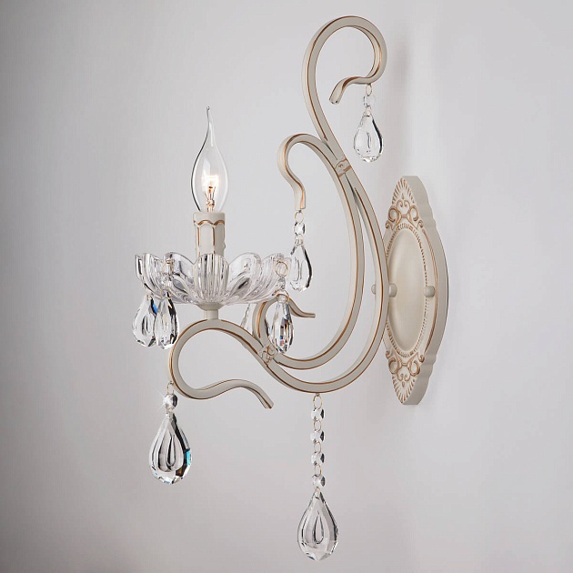 Бра Eurosvet 12205/1 белый Strotskis Фото № 