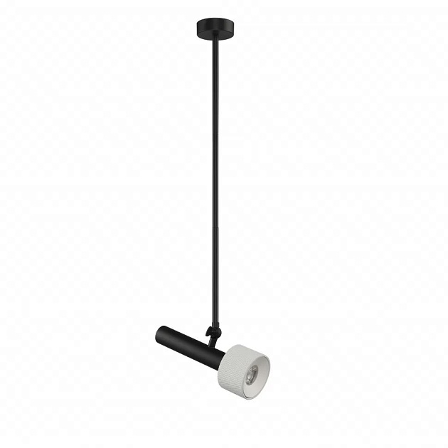 Подвесной светильник iLedex Delta 2361-1 BK+WH Фото № 