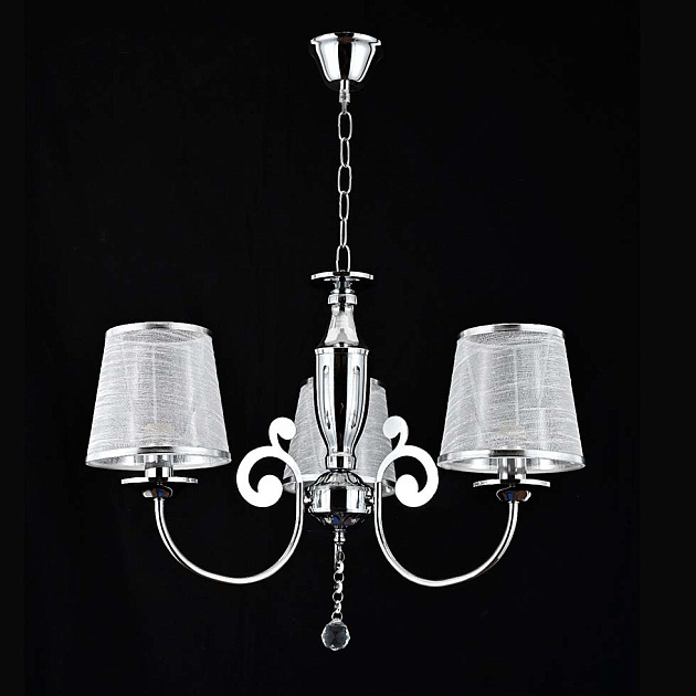 Подвесная люстра ЭкономСвет 13151/3CR WCL Фото № 