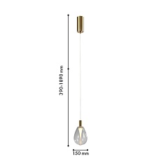 Подвесной светодиодный светильник Favourite Hopper 4257-1P 1