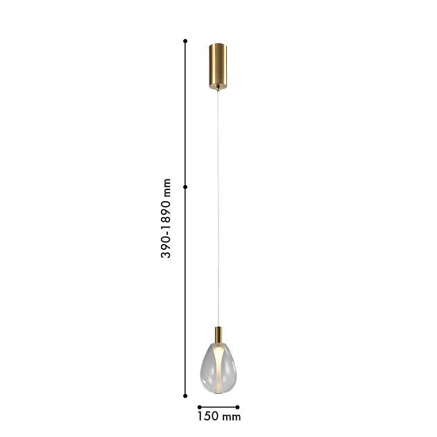 Подвесной светодиодный светильник Favourite Hopper 4257-1P Фото № 2