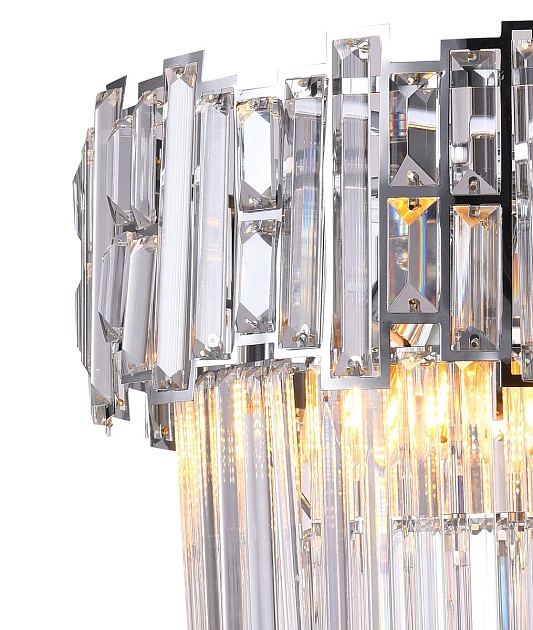 Подвесная люстра Natali Kovaltseva Rossana 81425/8C Chrome Фото № 2