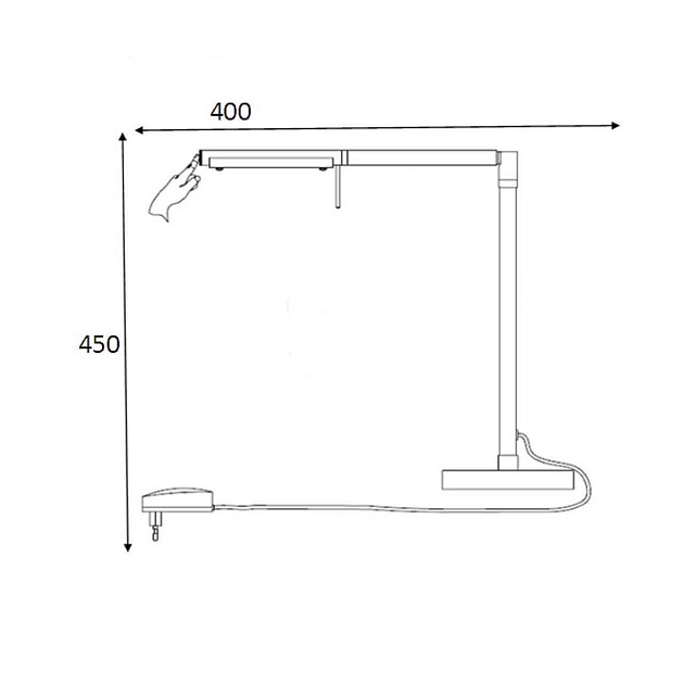 Настольная лампа Lucide Bergamo-led 12619/06/31 Фото № 2