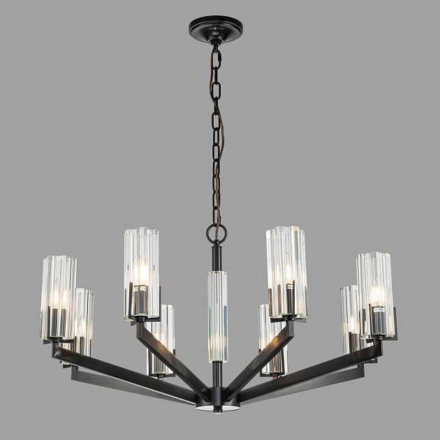 Подвесная люстра Belfast Malone 6035-8 BL CL изображение 5 Подвесная люстра Belfast Malone 6035-8 BL CL Фото № 5