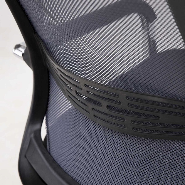 Офисный стул AksHome Lucas серый, сетка 70068 Фото № 4