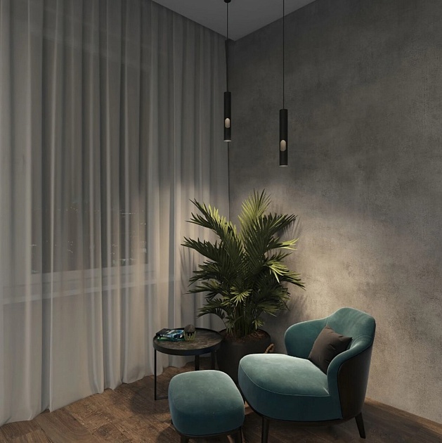 Подвесной светильник Denkirs Aero DK4045-BK изображение 5 Подвесной светильник Denkirs Aero DK4045-BK Фото № 5