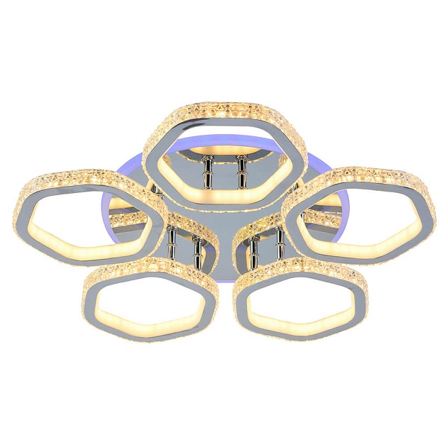 Потолочная светодиодная люстра Profit Light 8046/5 CHR Фото № 