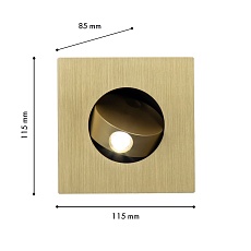 Настенный светодиодный светильник Favourite Bedside 4279-1W 1