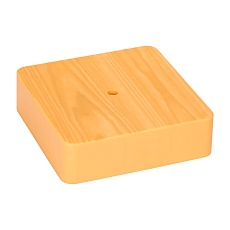 Коробка разветвительная KMP-030-032 (100х100х28) светлое дерево EKF PROxima plc-kmr-030-032-s