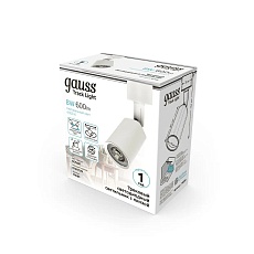 Трековый светодиодный светильник Gauss TR089 3