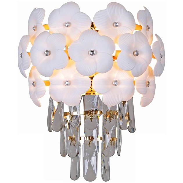 Настенный светильник Illumico IL8139-2WLY-39 GD WT изображение Настенный светильник Illumico IL8139-2WLY-39 GD WT Фото №