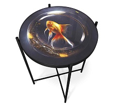 Журнальный стол Sheffilton SHT-CT8-3 лунная ночь/черный муар 5093730106 1