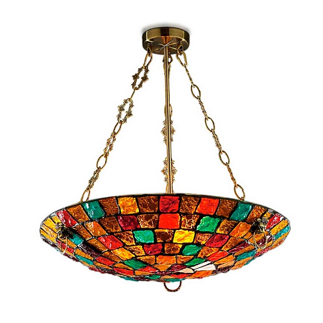 Подвесной светильник Odeon Light Country Velute 2094/5C Фото № 