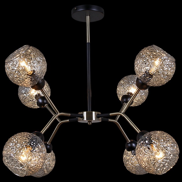 Подвесная люстра Illumico IL0268-8PSQ-79 BK AB Фото № 