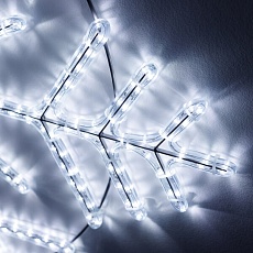 Светодиодная фигура Ardecoled Снежинка ARD-Snowflake-M10-1000x900-576Led White 034258 1