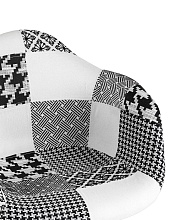 Кресло Stool Group EAMES пэчворк черно-белое Y809 bw 5