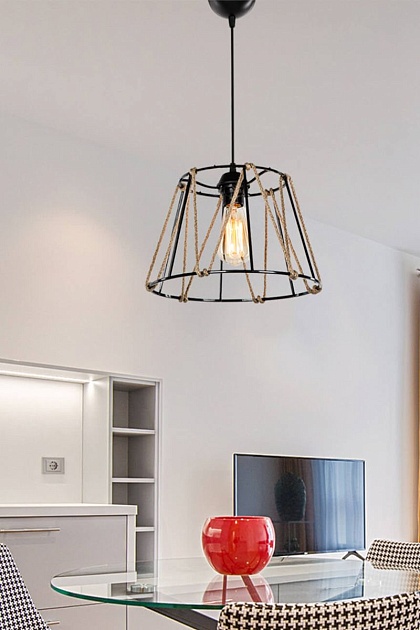 Подвесной светильник Toplight Georgiana TL1607H-01BK Фото № 3