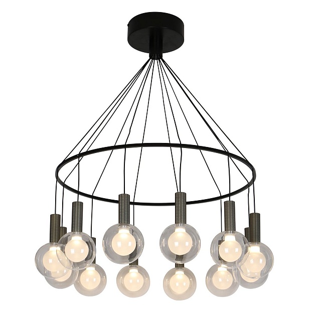 Подвесная светодиодная люстра Favourite Kula 4378-12P изображение 5 Подвесная светодиодная люстра Favourite Kula 4378-12P Фото № 5