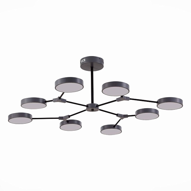 Потолочная светодиодная люстра Evoluce Monta SLE6003-702-08 изображение Потолочная светодиодная люстра Evoluce Monta SLE6003-702-08 Фото №