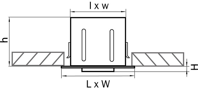 Встраиваемый светильник Lightstar Cardano 214020 Фото № 2
