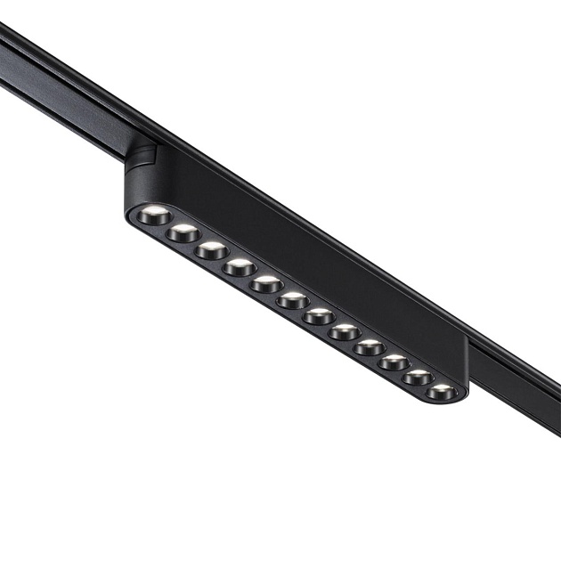 Трековый светодиодный светильник для низковольтного шинопровода Novotech Shino Smal 359076 Фото № 2