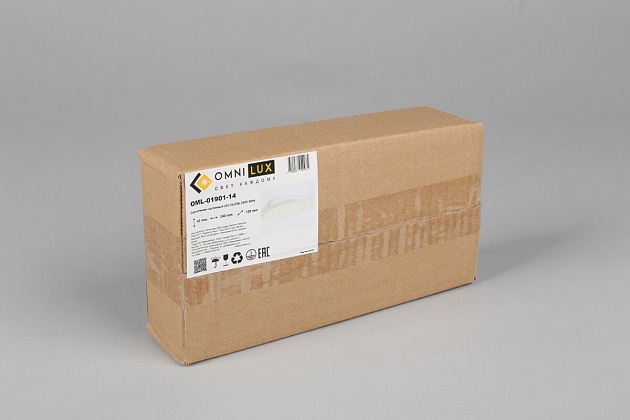 Потолочный светодиодный светильник Omnilux Comerio OML-01901-14 изображение 10 Потолочный светодиодный светильник Omnilux Comerio OML-01901-14 Фото № 10