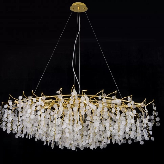 Подвесная люстра iLamp Savage 7004-L1200 GD изображение Подвесная люстра iLamp Savage 7004-L1200 GD Фото №