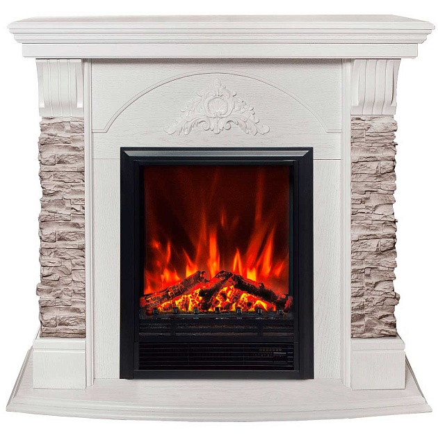 Электрокамин Realflame Athena GR WT с очагом Eugene 307132 Фото № 