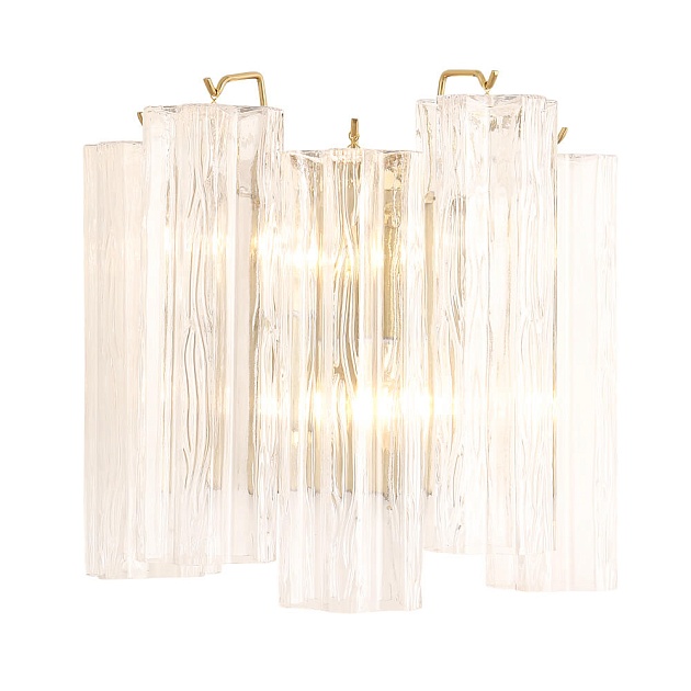 Бра Crystal Lux Rose AP2 Brass Фото № 5